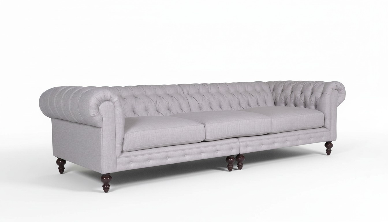 Chesterfield Sofa Couch Polster Garnitur 5 Sitzer Big XXL Sofas Couchen 2016-20