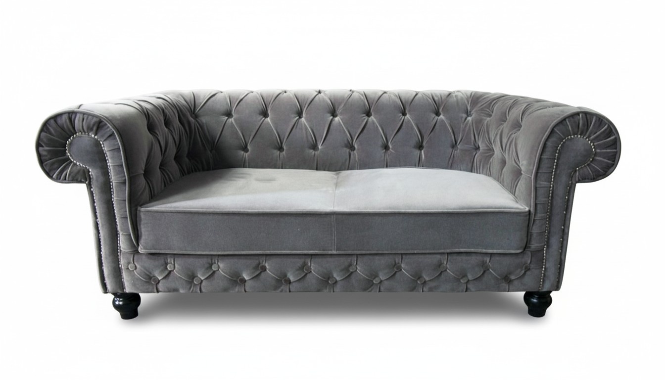 Chesterfield Sofa Couch Polster Designer 3 Sitzer Garnitur Sofas Neu CHESTER 2