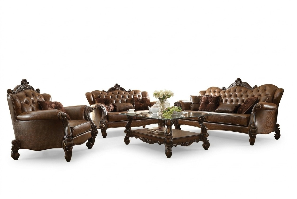 Chesterfield Sofa Couch Polster Sitz 3+2 Sitzer Design Sofas Garnitur Couchen