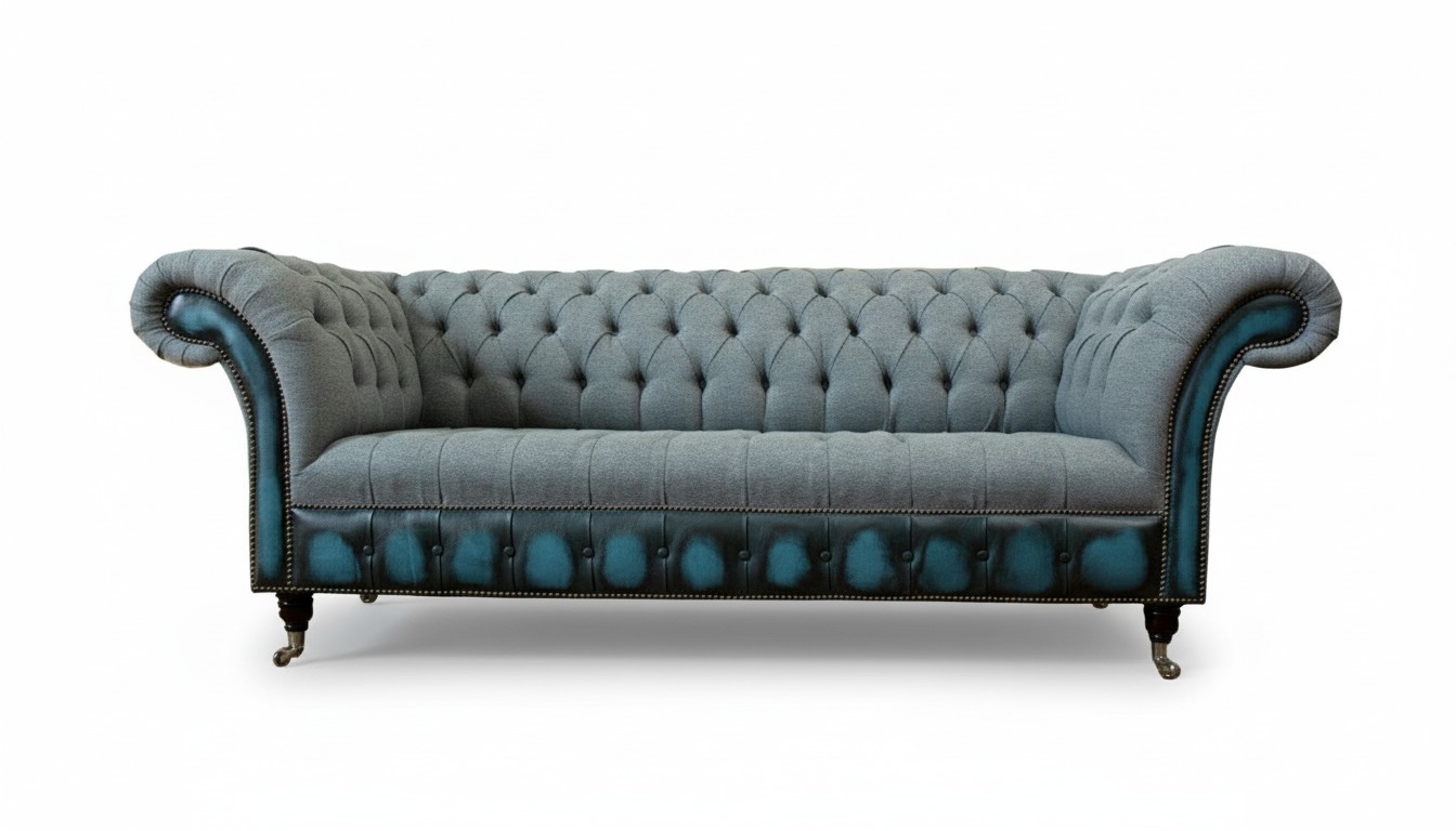 Chesterfield Sofa Couch Polster Sofas Couchen Klassische Möbel Textil