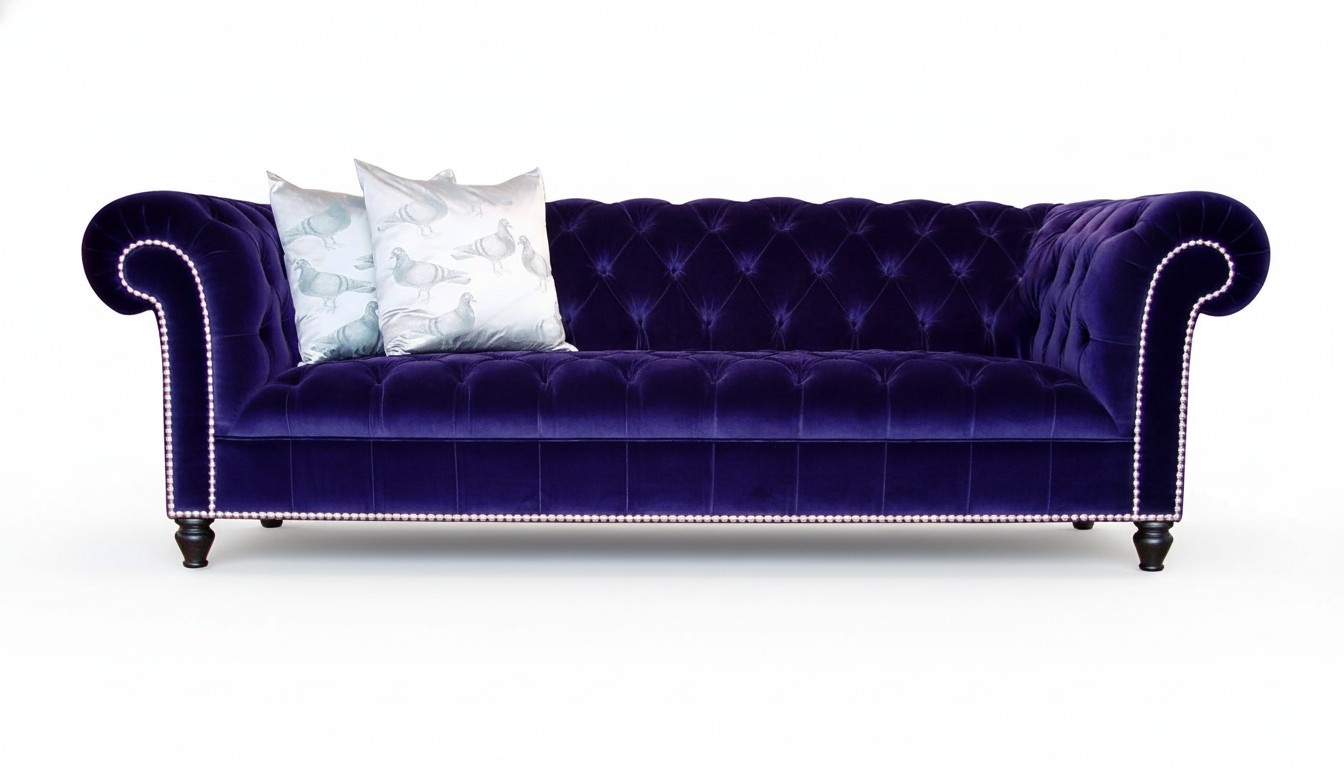 Chesterfield Sofa Polster Designer Sofas Garnitur Couch Samt Ledersofa 2016-12-