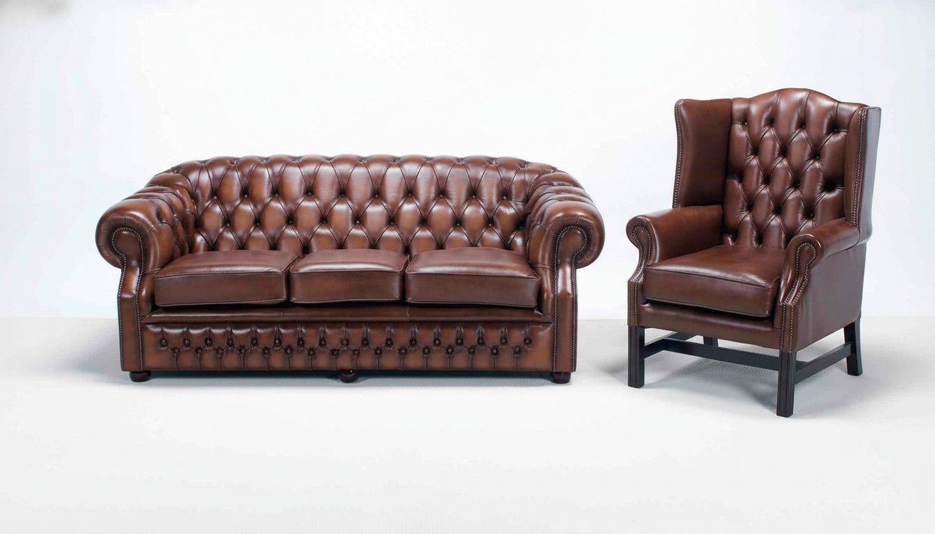 Chesterfield Sofa Polster Designer Sofas Garnitur Couch Samt Ledersofa 2016-10