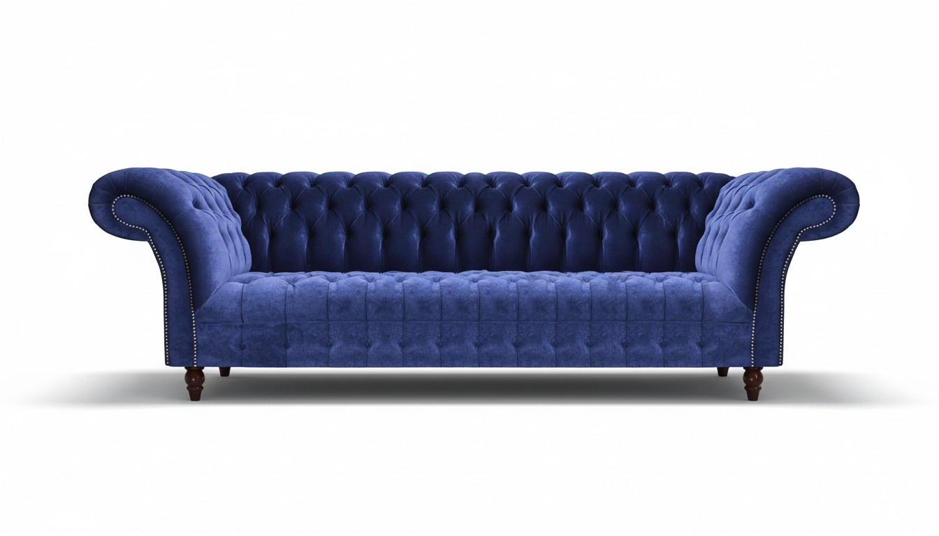 Chesterfield Sofa Viersitzer Couch Wohnzimmer Möbel Polstermöbel
