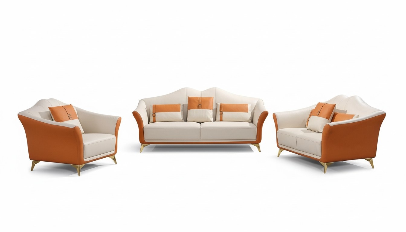 Chesterfield Sofagarnitur Polster sitz Garnituren 2tlg. Set 3+2 Sitzer Neu Couch