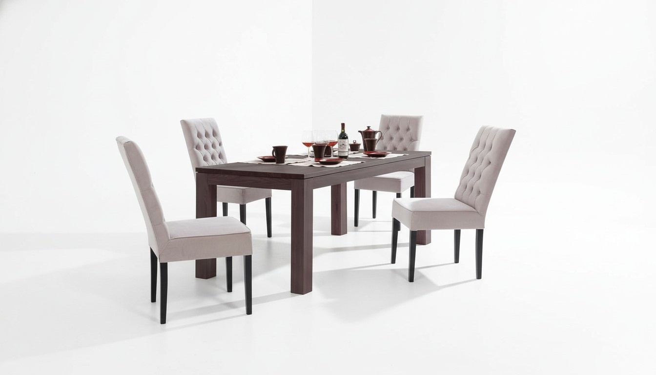 Chesterfield Stuhl Set Design Lehn Stühle Polster Garnitur Sessel Gruppe 10x Neu