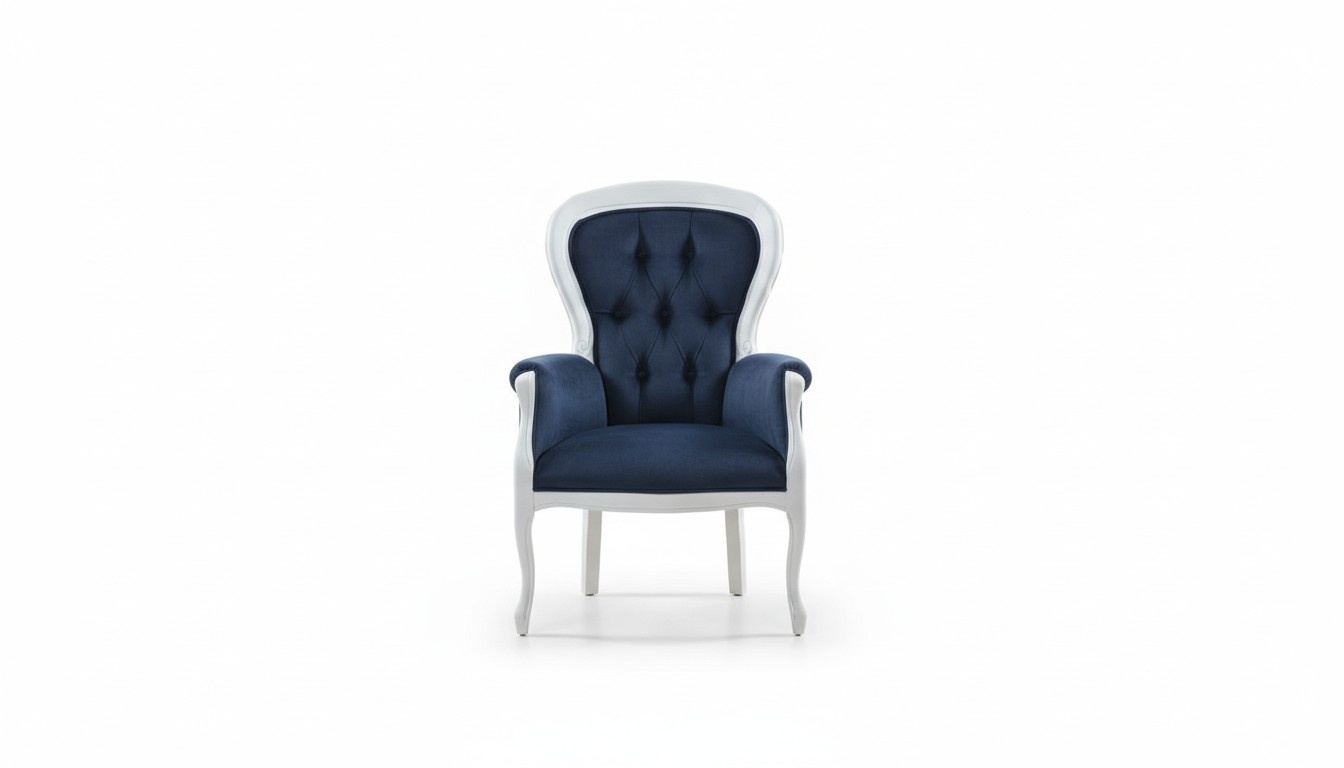 Chippendale Sessel Ohrensessel Sofa mit Fußhockern Set Hocker Klavierhocker Neu