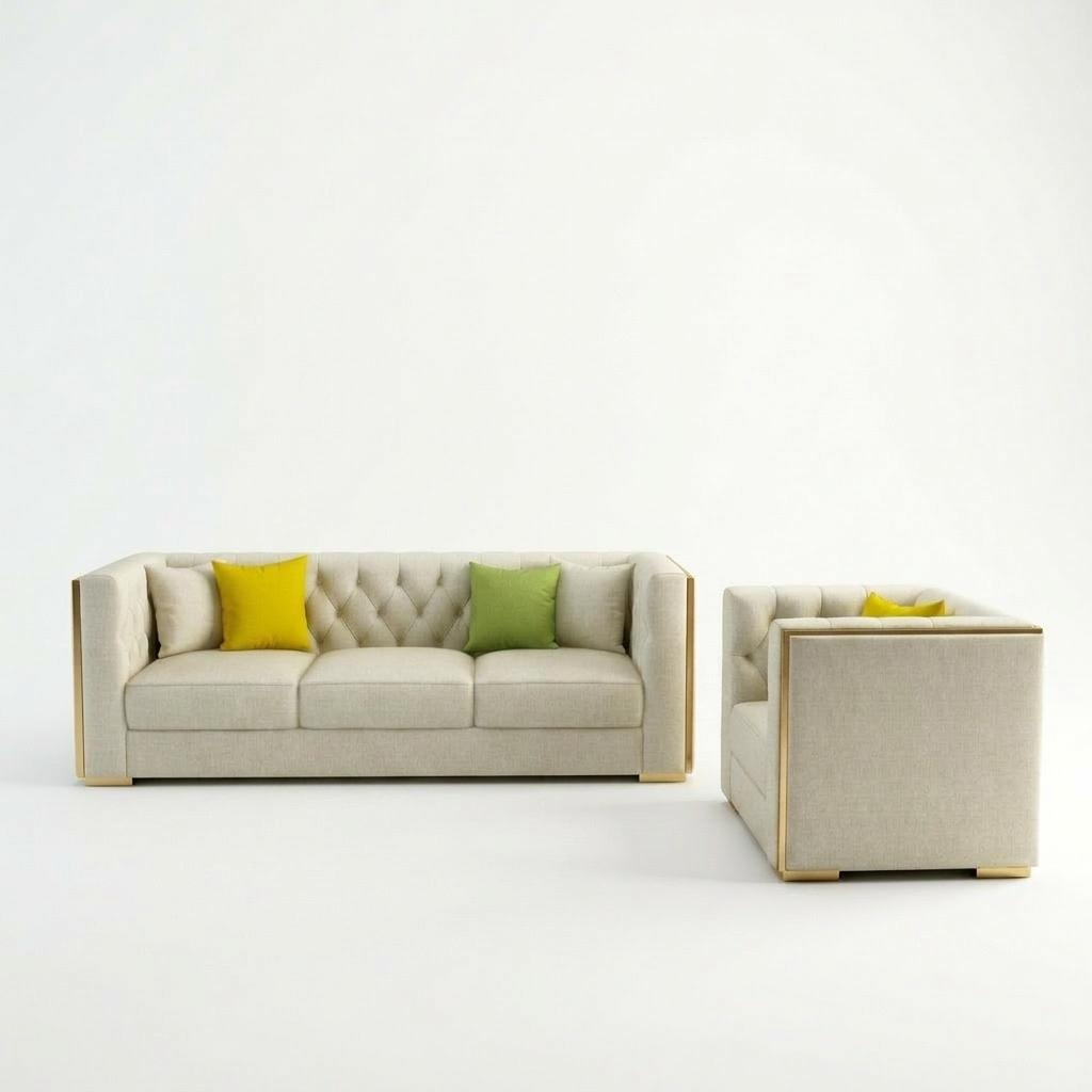 Couch Wohnlandschaft Garnitur Design Modern Sofagarnitur 321 Sofas Chesterfield
