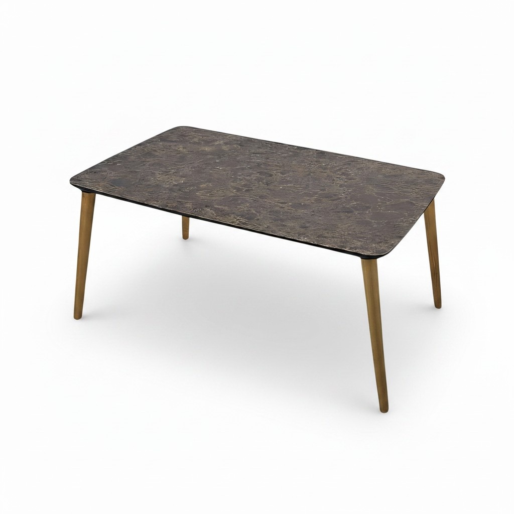 Couchtisch aus Holz in Braun modern elegant