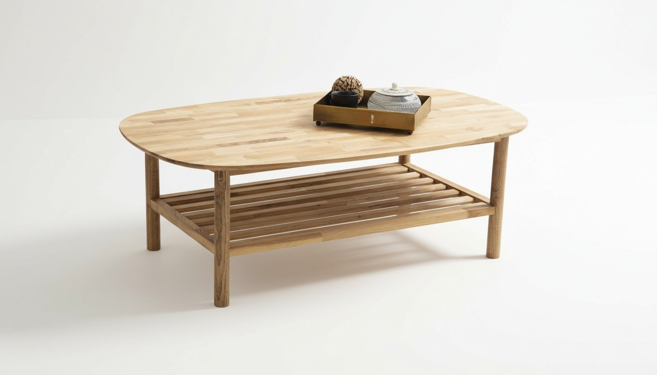 Couchtisch Beistelltisch Kaffeetisch Holztisch Braun Wohnzimmertisch