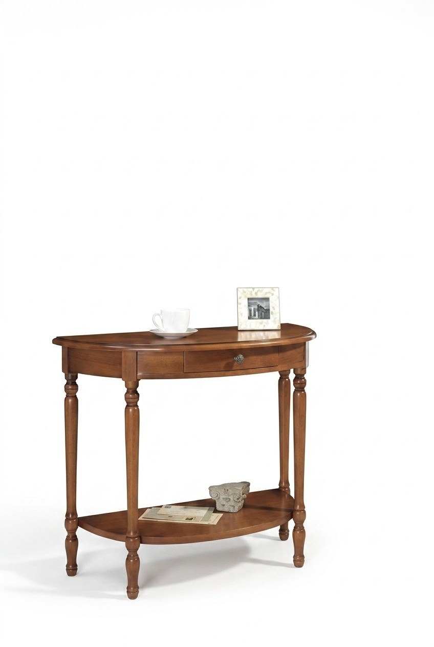 Konsolentisch Beistelltisch Tisch Wohnzimmertisch Holztisch Braun