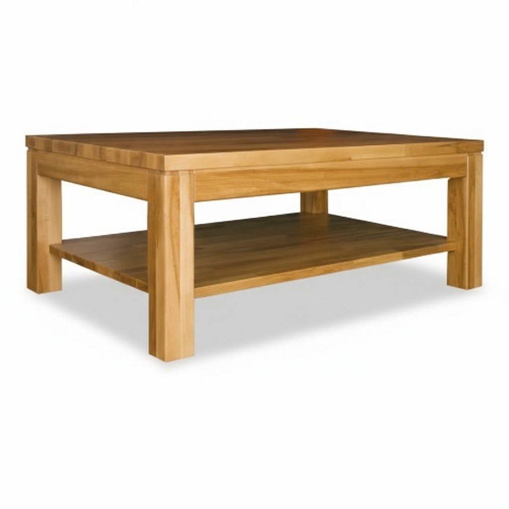 Couchtisch Holz Tische Wohn Ess Zimmer Tisch 100x70 Massivholz