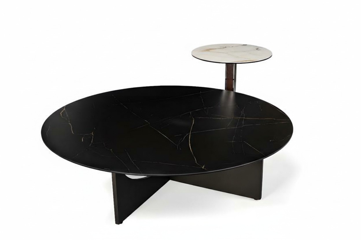 Couchtisch Kaffee Beistell Design Luxus Metall Stilvoll Tische Modern