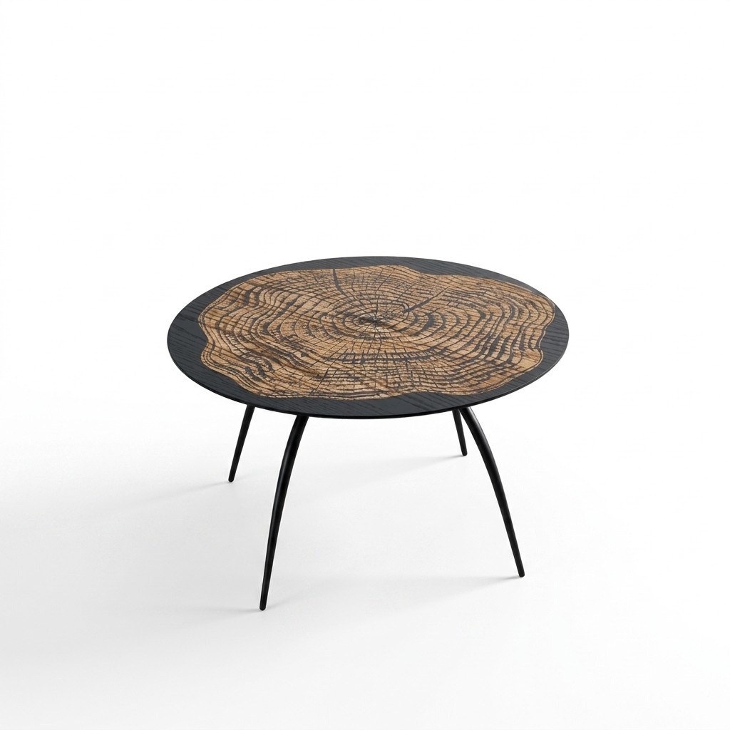 Couchtisch Kaffeetisch Design Runder Tisch Wohnzimmertisch Tisch Neu