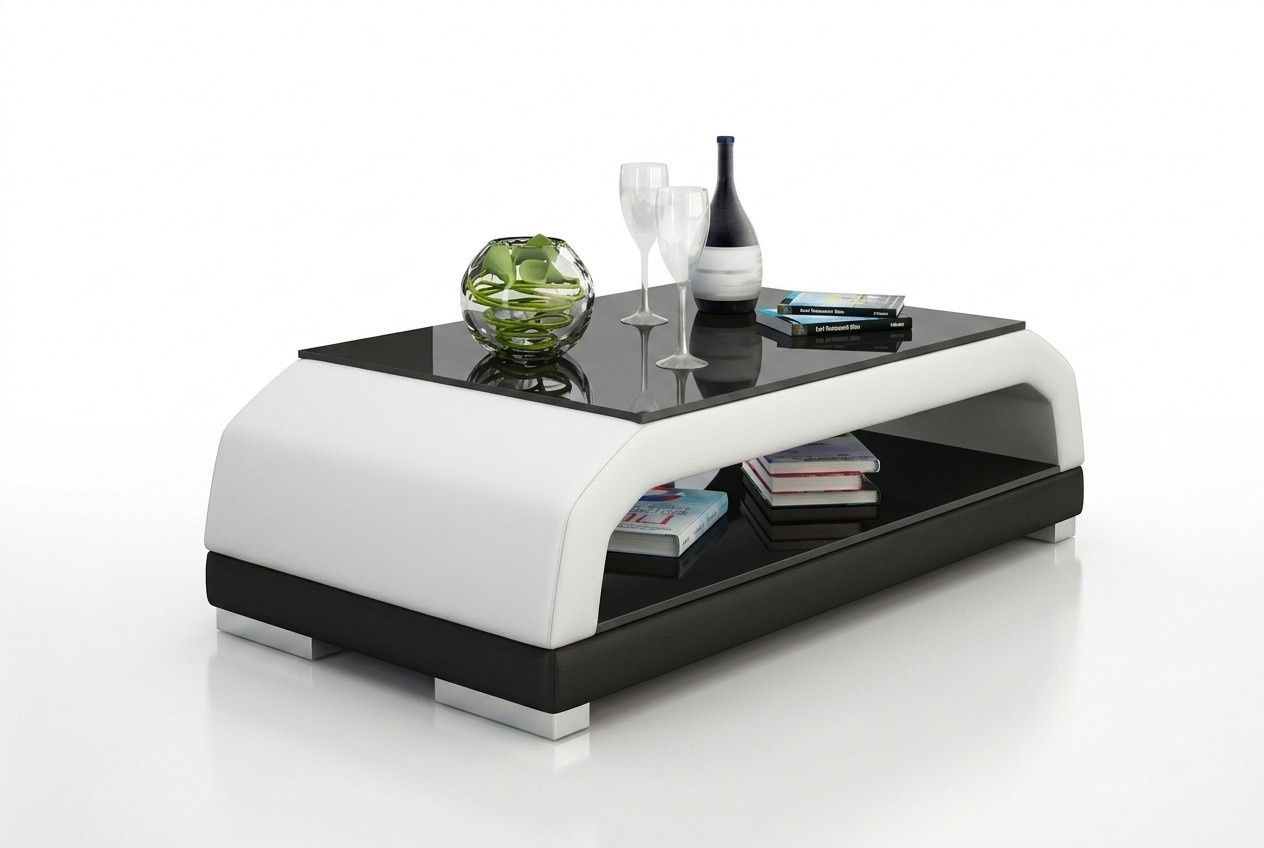 Couchtisch Leder Glastisch Design Tisch Sofa Beistell Couch Tische Farbe wählbar