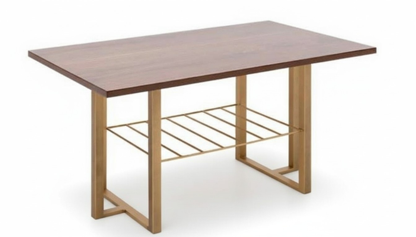 Couchtisch mit Ablageboden – schlichtes Design und praktische Funktion