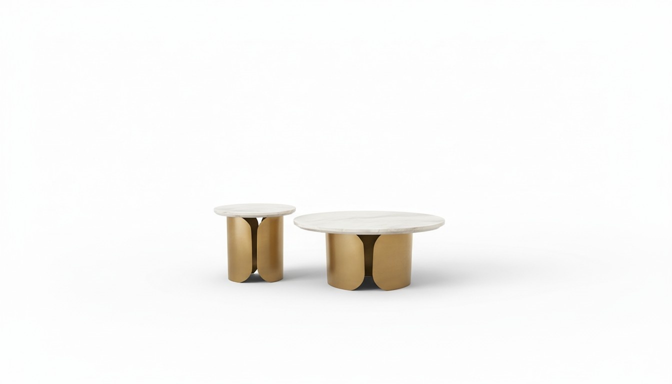 Couchtisch Set 2er Set Garnitur Couchtisch Tische Designer Rund 2tlg Kaffeetisch