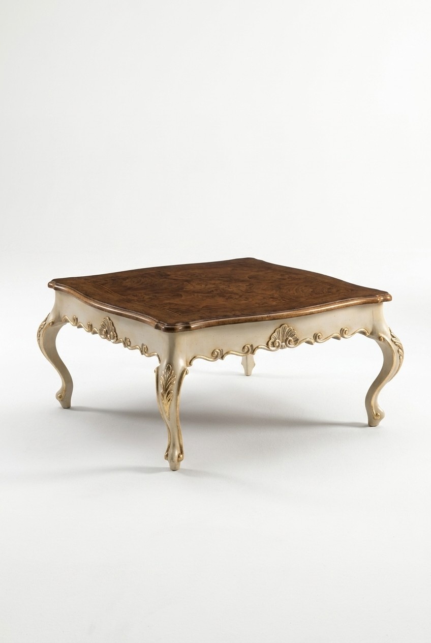 Couchtisch Tisch Beistelltisch Wohnzimmertisch Holz Royal Beistell Barock