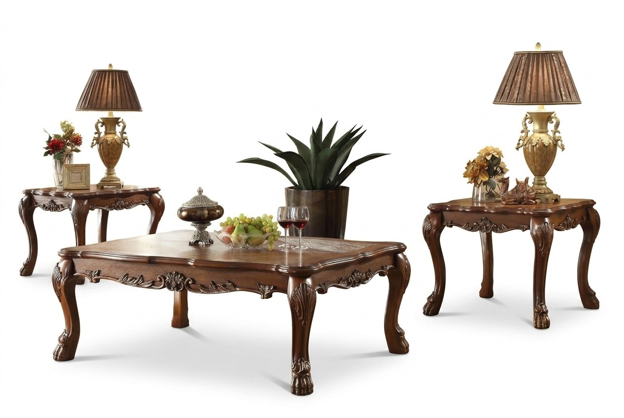 Couchtisch Tisch Beistelltisch Wohnzimmertisch Holz Tische Beistell Sofa Barock