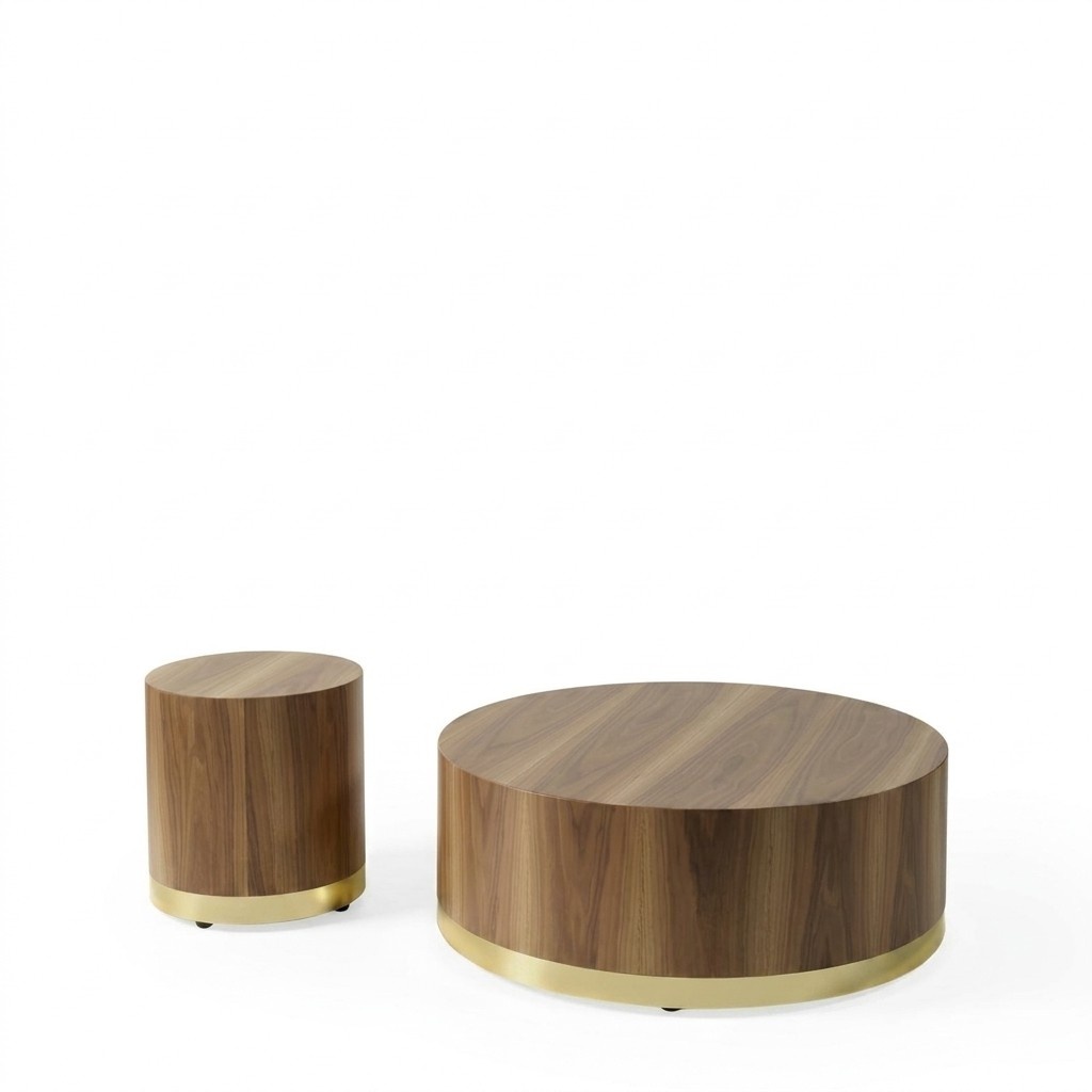 Couchtisch Tisch Beistelltisch Wohnzimmertisch Holz Tische Beistell Rund