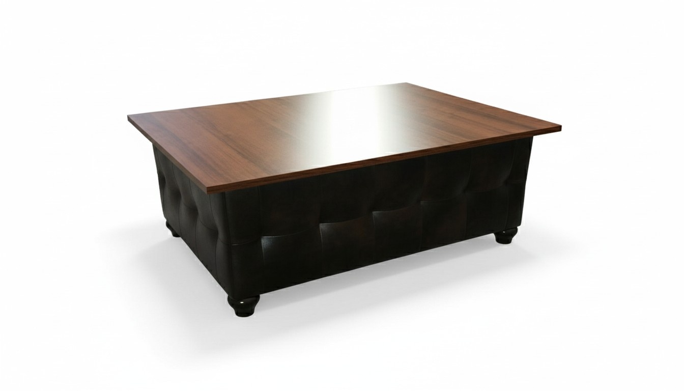 Couchtisch Tisch Chesterfield Holztisch Ledertisch Tische Neu Farbe wählbar