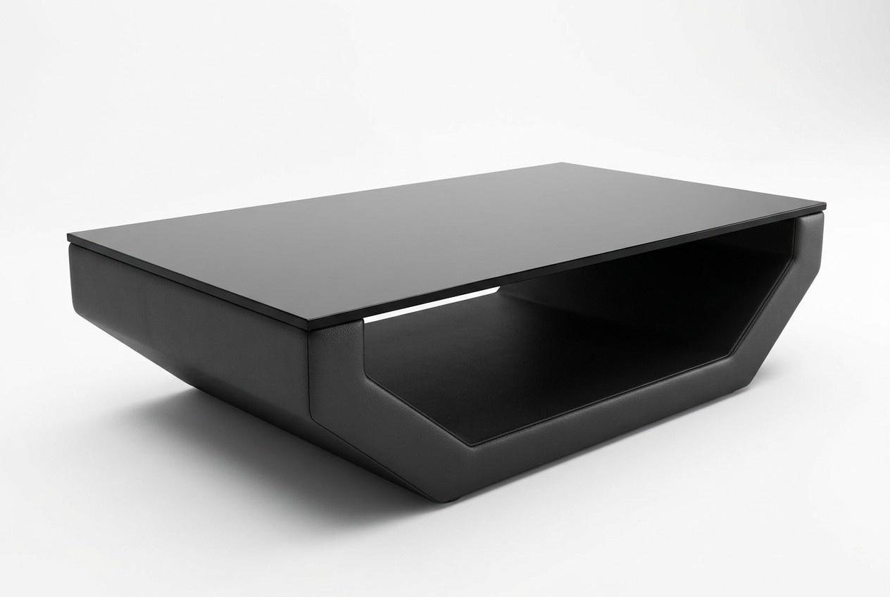 Couchtisch Tisch Couchtische Glastisch Tische Designer Beistelltisch Neu Leder