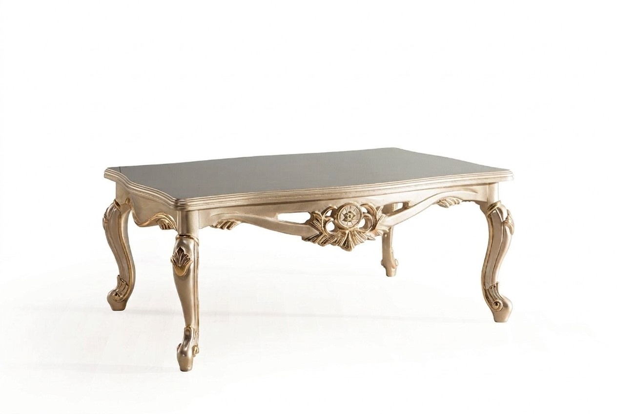 Couchtisch Tisch Möbel Einrichtung 120x80 Tische Holz Barock Rokoko