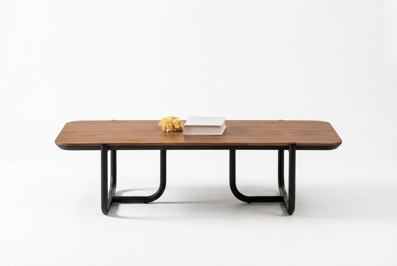 Couchtisch Wohnzimmer Design Tisch Couchtische Möbel Braun Tische Holz