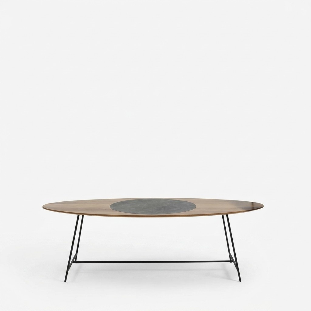 Couchtisch Wohnzimmer Tisch Braun Holz Kaffeetisch Design Möbel Neu