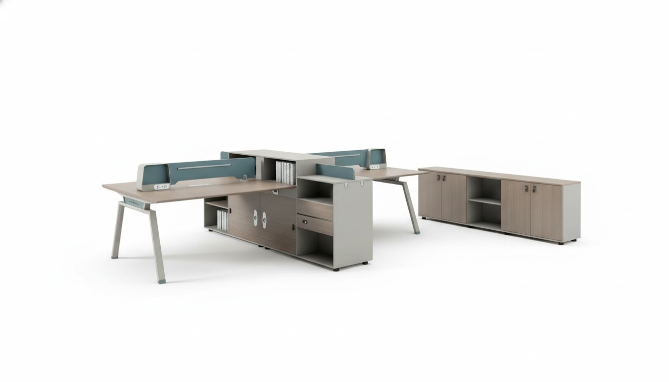 Coworking Team Schreibtisch Projekttische Workstations Tisch Kombiarbeitsplätze