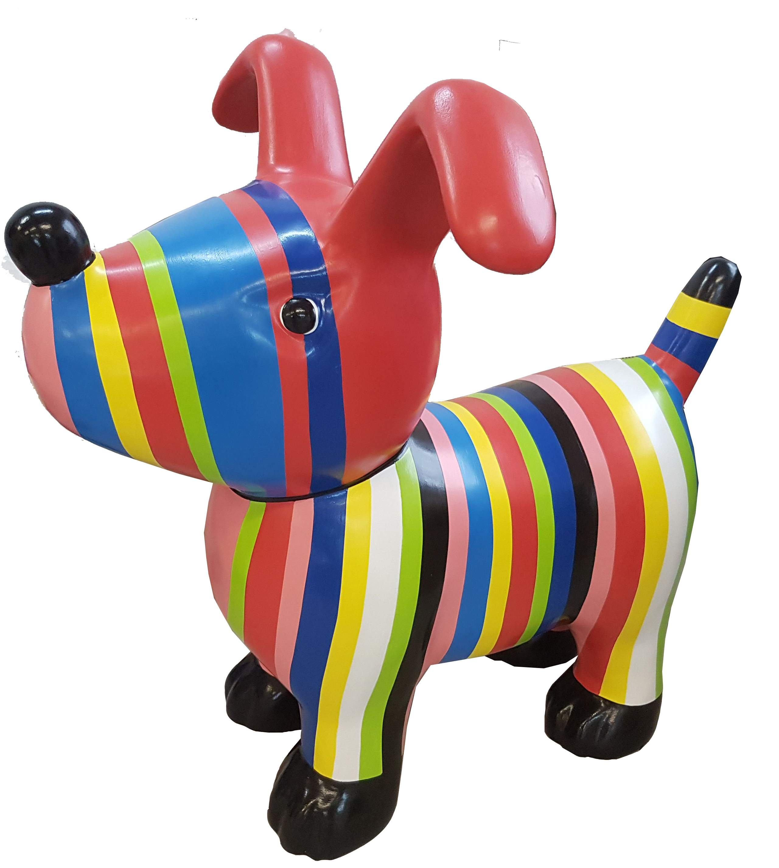 Designer Figur Statue Moderne Figuren Dekoration Garten Skulptur Hund Skulpturen