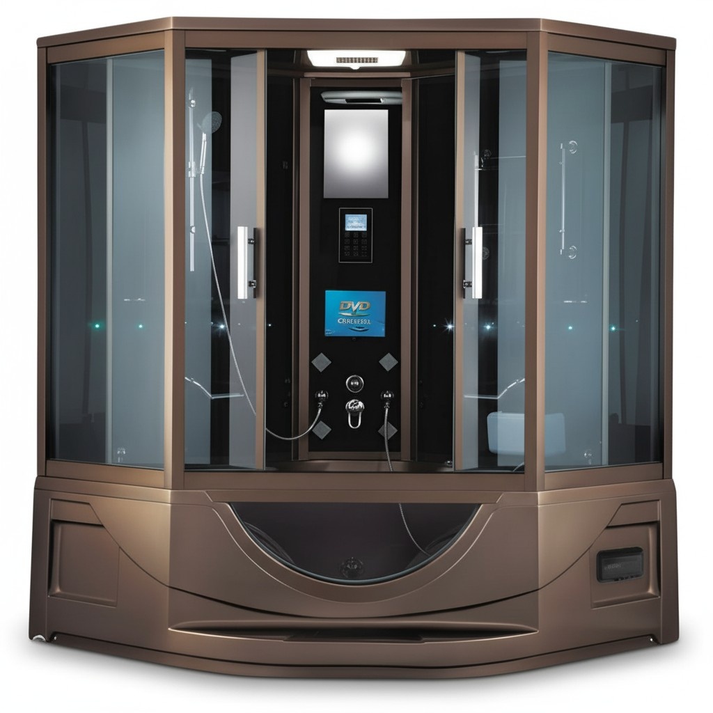 Dampfduschkabine Wellnesskabine Duschkabine Multifunktionsdusche 165x165 cm