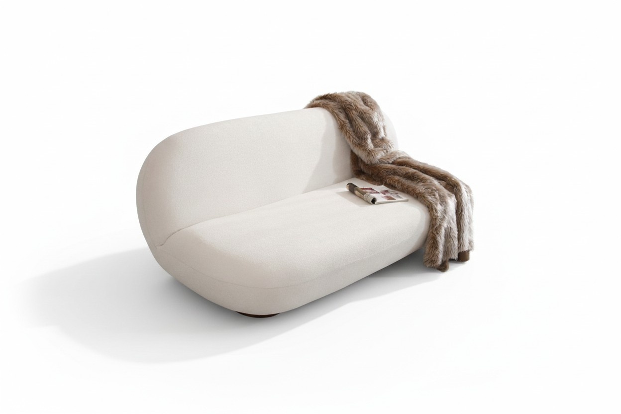 Das Sofa wurde entworfen, um die Schönheit des Interieurs zu unterstreichen.