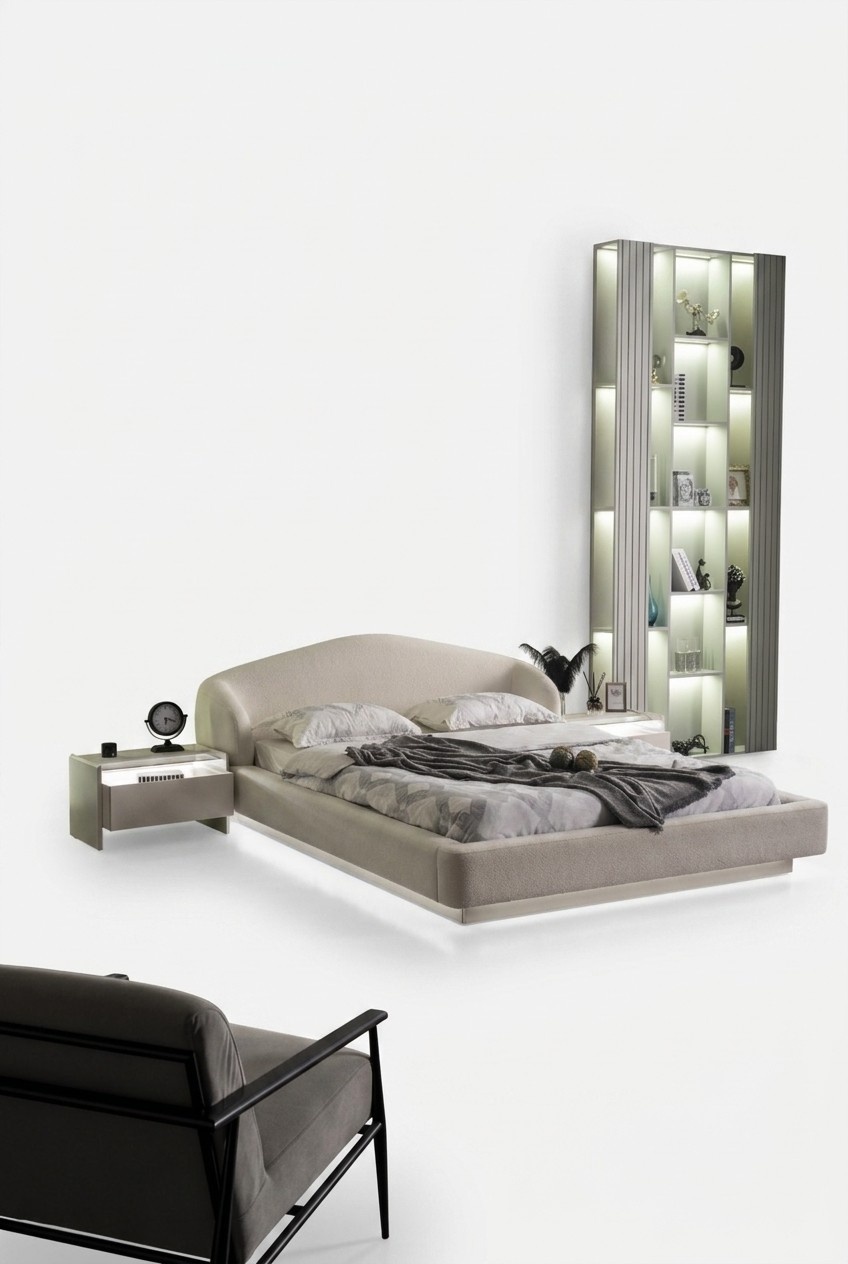 Das Traumschlafzimmer: Gemütlichkeit und Komfort in jedem Detail des Sets.