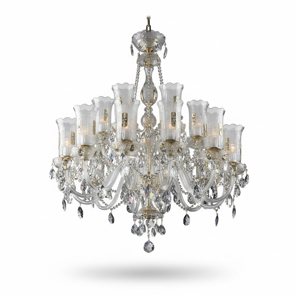 Deckenleuchte Kristall Deckenlampe Kronleuchter Lampe Leuchte Elite