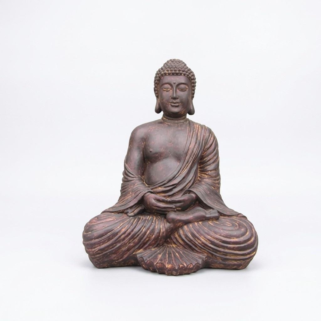 Deko Figur Statue Skulptur 43 cm Figuren Statuen Skulpturen Buddha China (B17)