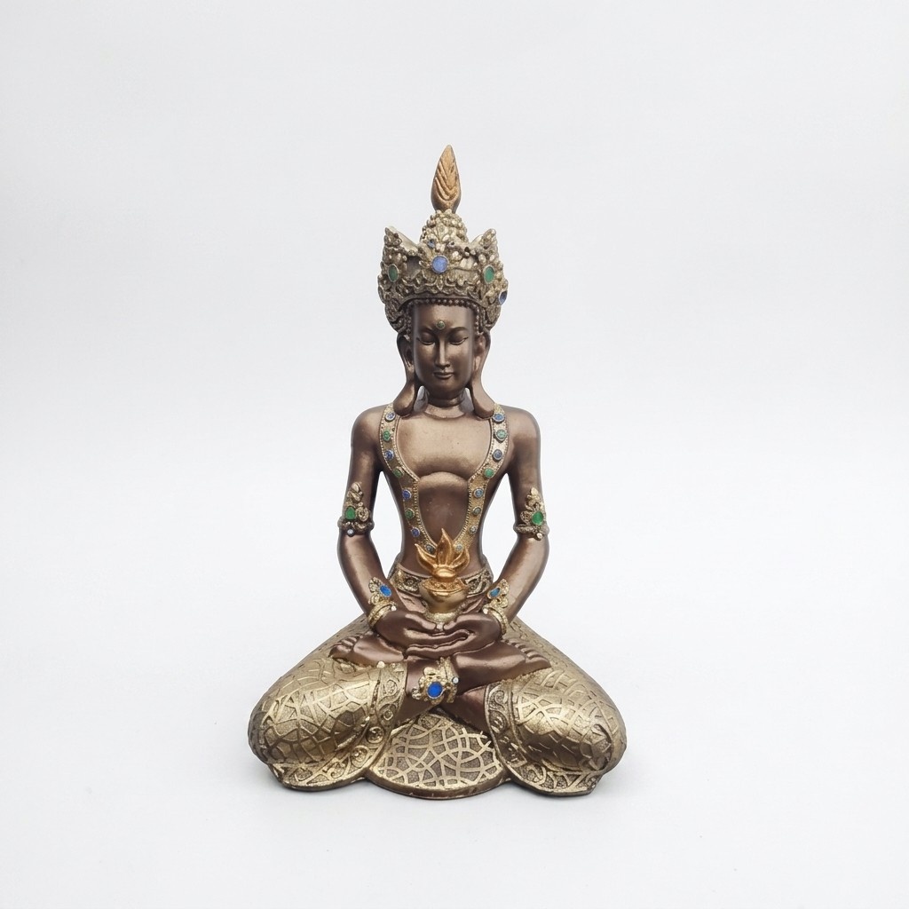 Deko Figur Statue Skulptur 50 cm Figuren Statuen Skulpturen Neu Buddha (B87) 3