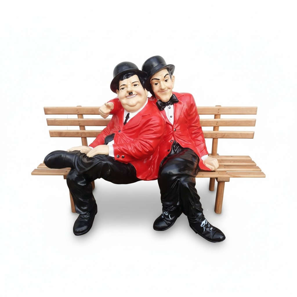 Deko Figur Statue Skulptur 47 cm Figuren Statuen Skulpturen Charlie Chaplin