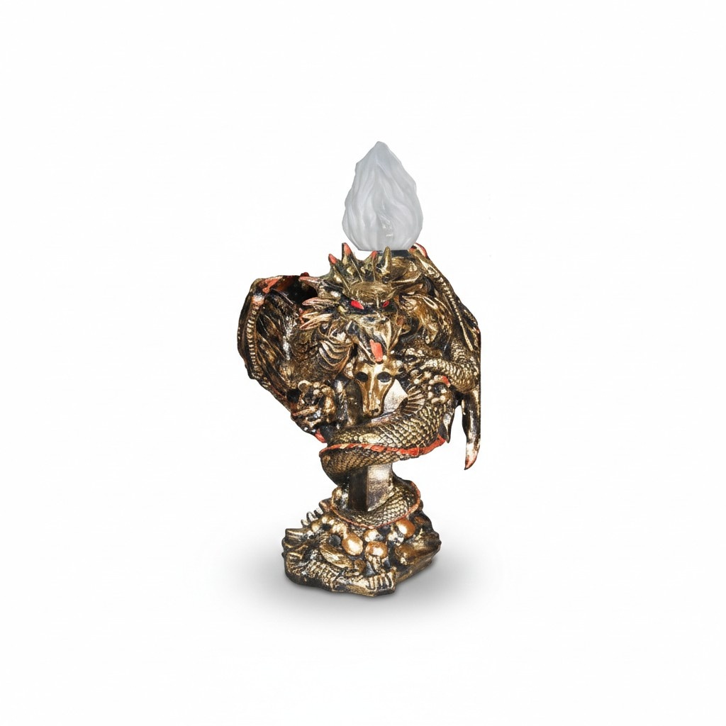 Deko Figur Statue Skulptur 43 cm Figuren Statuen Skulpturen Drachen