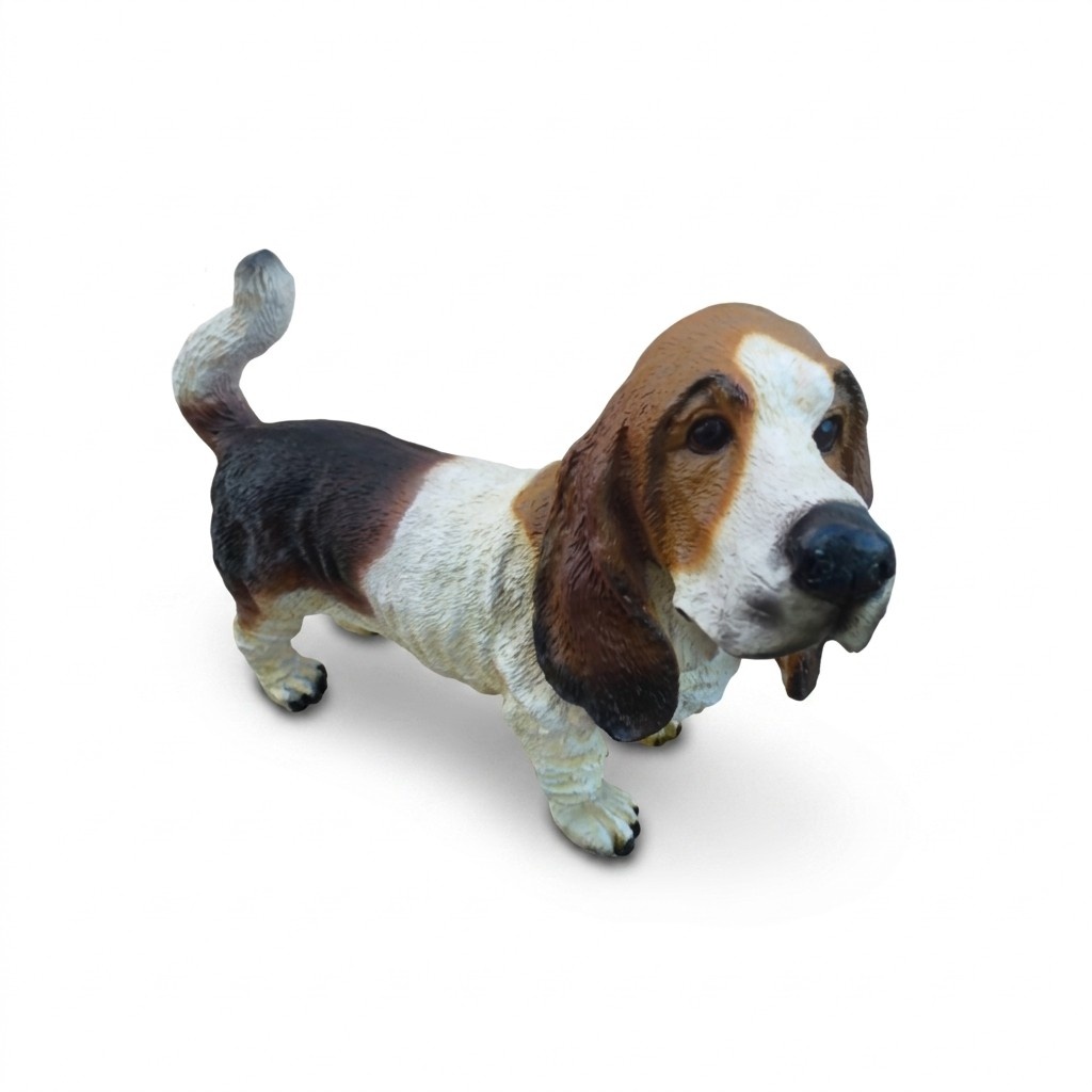 Deko Figur Statue Skulptur 25x50cm Figuren Statuen Skulpturen Garten Hund (A330)