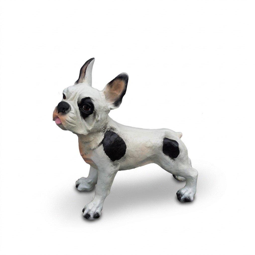 Deko Figur Statue Skulptur 24 cm Figuren Statuen Skulpturen Garten Hund (A362)