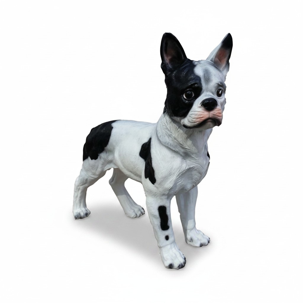 Deko Figur Statue Skulptur 51 cm Figuren Statuen Skulpturen Hund Garten (A512)