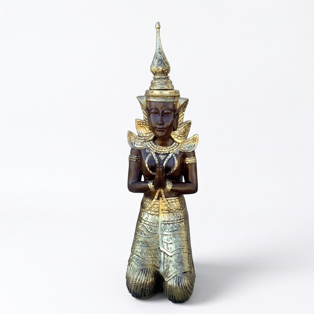 Deko Figur Statue Skulptur 71 cm Figuren Statuen Skulpturen Malaysia Buddha (B5)