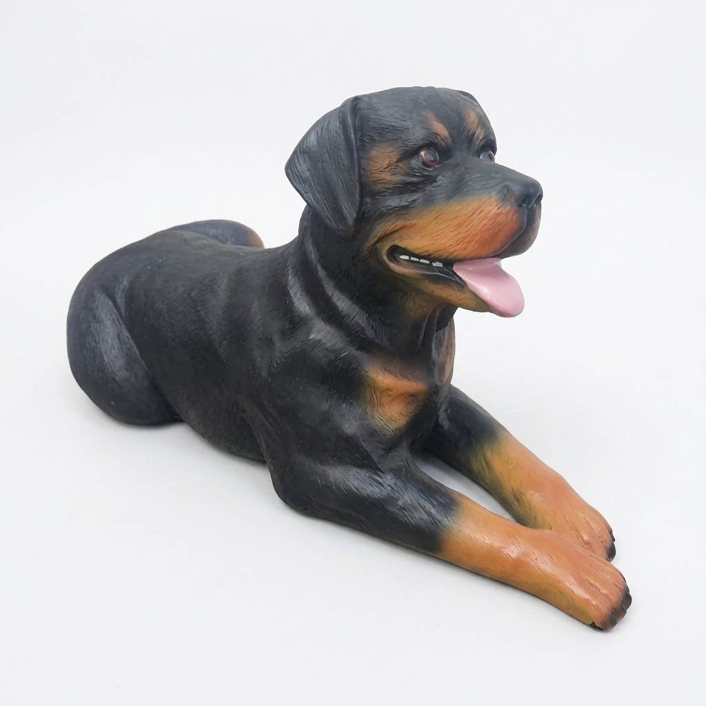 Deko Figur Statue Skulptur 50x80 cm FIguren Statuen Skulpturen Garten Hund A195