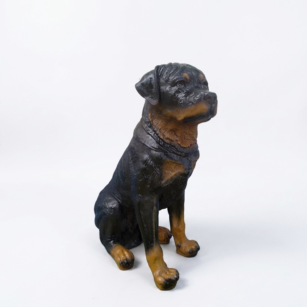 Deko Figur Statue Skulptur 35 cm Figuren Statuen Skulpturen Garten Hund Neu(A22)