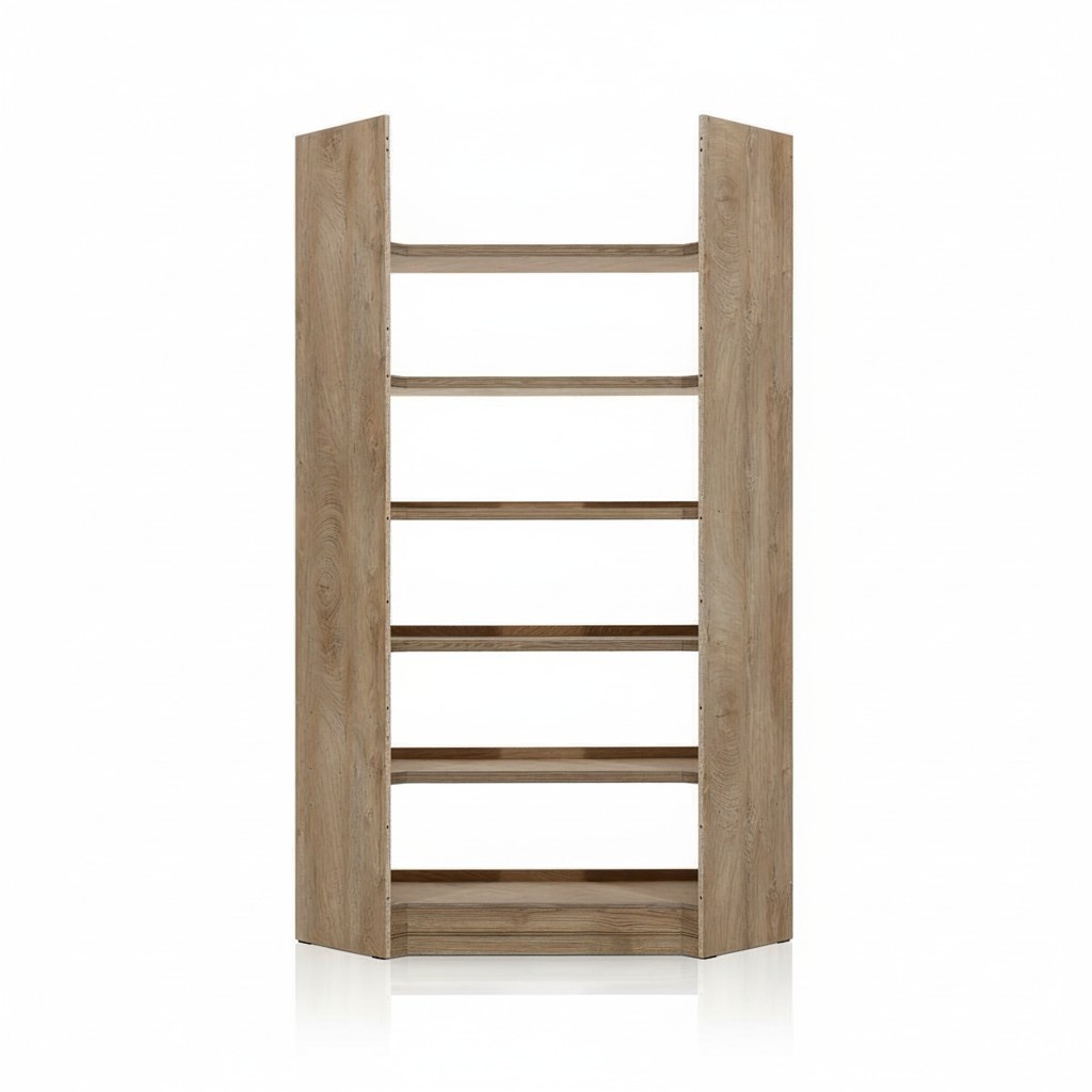 Eckregal Regal Schrank Wohn Zimmer Wand Schränke Büro Regale Luxus Neu