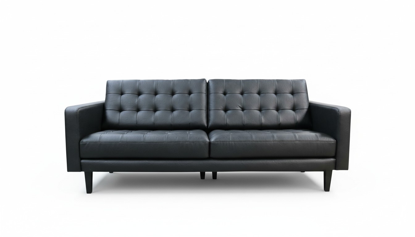 Sofa Couch Polster 3 Sitzer Leder Sofas Couchen Sitz Garnituren Design Club 3er