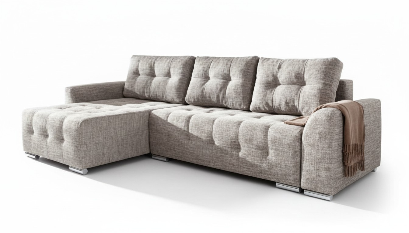 Sofa L-Form Ledersofa Couch Wohnlandschaft Garnitur Design Modern Sofa Ecksofa