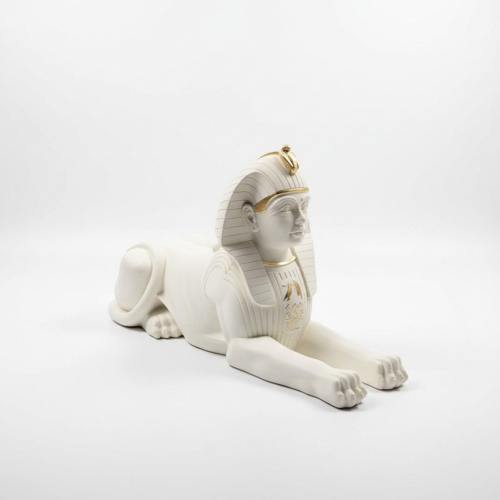 Design Ägyptische Katze Figur Statue Skulptur Figuren Skulpturen Deko Statuen