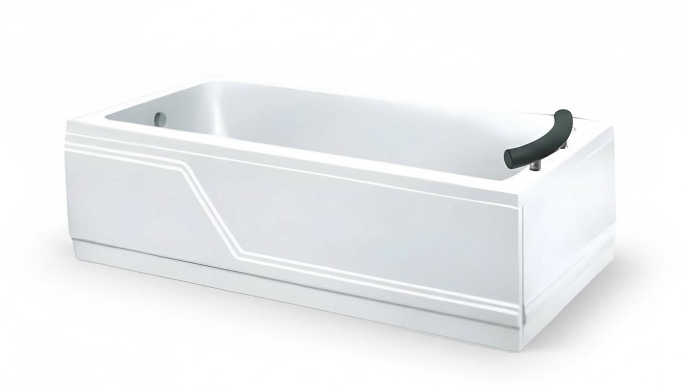 Design-Badewanne Komfortwanne Luxuswanne Bad Relaxwanne Pflegewanne 170x75 cm