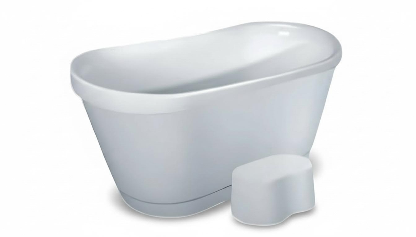 Design-Badewanne Luxuswanne Badewanne Pflegewanne Komfortwanne 183x65 cm